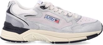 Autry Contemporary Running Sneakers with Suede and Mesh Detail