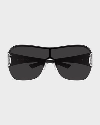 Gucci Men & apos;s GG2174S-001 Frameless Mask Sunglasses