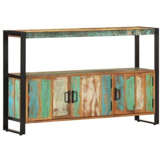 Berkfield Home Sideboard 120x30x75 cm Solid Reclaimed Wood in Brown | Size: 120 x 30 x 75 cm