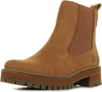 Timberland Courmayeur Valley, Womens Chelsea Boots, Brown (Medium Brown Nubuck Medium Brown Nubuck), 7 (38.5 EU)