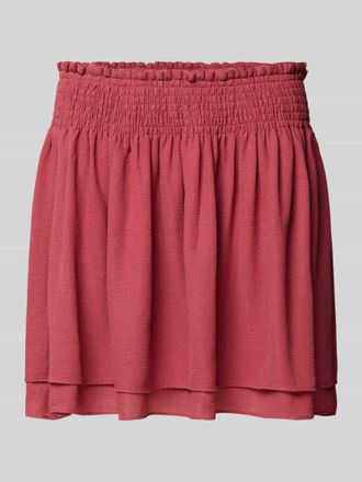 Essentiel Mini-Rock mit Crêpe-Struktur Modell ISMILE in Altrosa, Größe 34