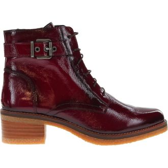 Fluchos Womens Lucero Ankle Boots In Red