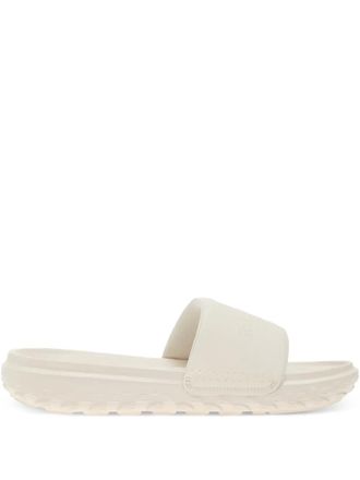 The North Face Never Stop Cush embossed-logo slides - women - Rubber/Rubber/Rubber - 9 - White