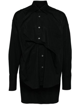 Marina Yee Origami cotton shirt - Black