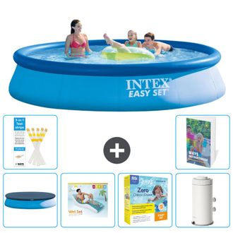 Intex Piscina Easy Set Redonda - 396x84 Cm - 7-piezas S135