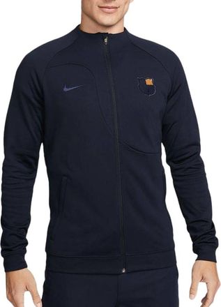 Nike FC Barcelona Mens Tracksuit Jacket Navy 22/23, Marine, L