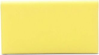 Herm&egrave;s Portafoglio Fleming Souffl&eacute; 2023 - Giallo