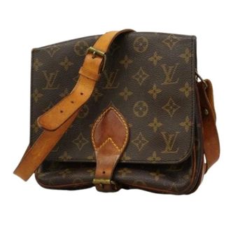 Louis Vuitton Pre-owned Cross Body Bags, female, Brown, Size: ONE SIZE Pre-owned Cartouchiere Shoulder Bag