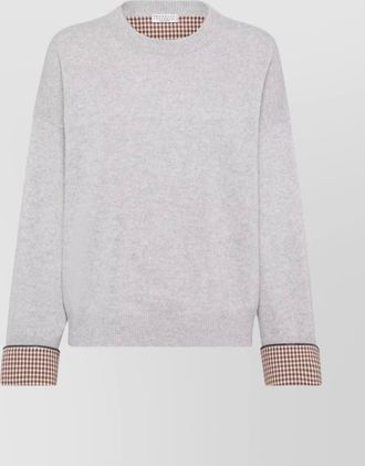 Brunello Cucinelli cashmere knitwear double sleeves