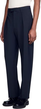 Sandro Suit trousers in Navy Blue at Nordstrom, Size 4431 Eu