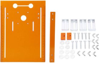 OEM Placa Base Para Sierra Circular, Tablero Base Para M&aacute;quina De Corte, Construcci&oacute;n Robusta, Dise&ntilde;o Perforado, Marcas De Escala Claras, Gu&iacute;a Para Sierra