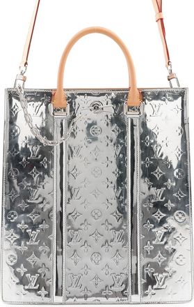 Louis Vuitton Silver Handbag Shoulder Bag Tote Bag (Pre-Owned)