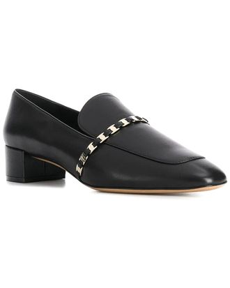 Ferragamo Tilos Low Heel Leather Loafer