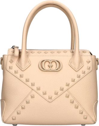 La Carrie Tassen.. Beige - Dames - Handtassen - Beige - ONE Size - Leer - Tassen
