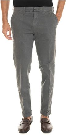 Fay Chino - Heren - Chinos - Grijs - W31 - Katoen - Broeken