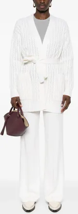 Max Mara Balzac Cardigan - White
