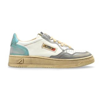 Autry Medalist Sneakers - Dames - Sneakers - Beige - 38 EU - Katoen - Schoenen