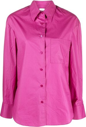 Isabel Marant Frizio cotton shirt - women - Cotton - 36 - Pink