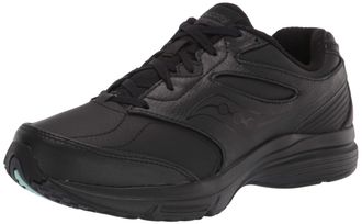 Saucony Womens Integrity Wlk 3 Walking Shoes, Black, 8