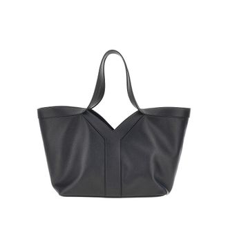 Saint Laurent Leather small Y tote bag Woman One Size