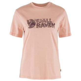 Fj&auml;llr&auml;ven Lush Logo T-Shirt T-Shirt f&uuml;r Damen | rosa
