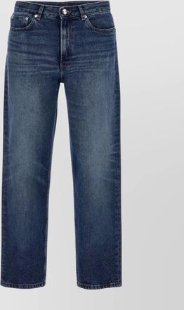 A.P.C. martin straight leg faded wash jeans