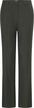 Ichi Pantaloni Larghi - - Trousers - Donna - Verde - XL