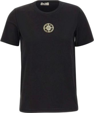 Elisabetta Franchi Mujer, Camisetas, Negro, Talla: M