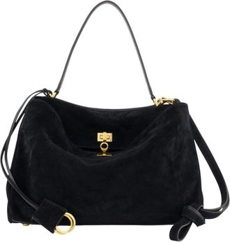 Balenciaga Rodeo Handtas Medium - Dames - Schoudertassen - Zwart - ONE Size - Leer - Tassen