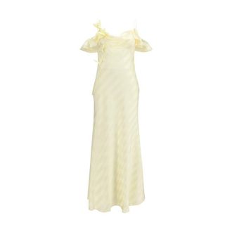 Self Portrait Bicolor Polyester Casual Womens Dress