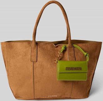Steve Madden Handtasche mit Label-Detail Modell Bantonia in Cognac, Größe 1