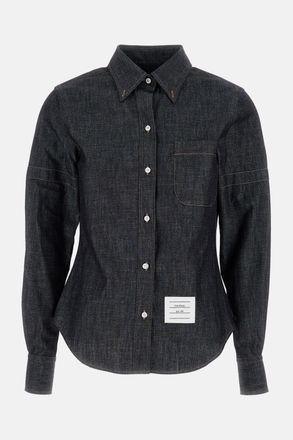 Thom Browne Classica Camicia In Denim