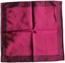 Dolce & Gabbana Silk Lace Stole Square Foulard Sjaal - Heren - Zijden sjaals - Bruin - ONE Size - Accessoires