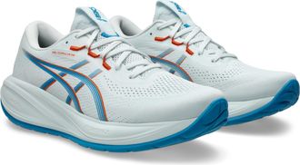 Asics Laufschuh ASICS GEL-CUMULUS 28, Herren, Gr. 42,5, arctic blau, aegean blau, Synthetik, Schuhe Laufschuh, mit PureGEL D&auml;mpfung, mit FF BLAST MAX Mittel