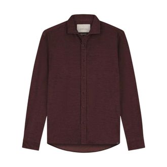 Dstrezzed Dstrezzed - Roul Shirt - Heren - Overhemden - Rood - Maat: M Katoen