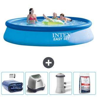 Intex Piscina Easy Set Redonda - 396x84 Cm - 7-piezas Scb53