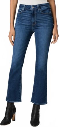 Paige Claudine Flare Jeans In Moony