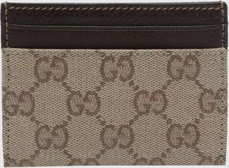 Gucci Portacarte piatto Essence in tessuto jacquard con monogramma GG