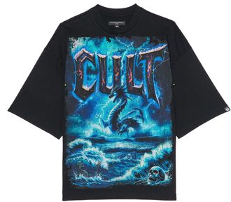 Cult of Individuality OVERSIZED SHORT SLEEVE CREW NECK TEE SEA OF SORROW