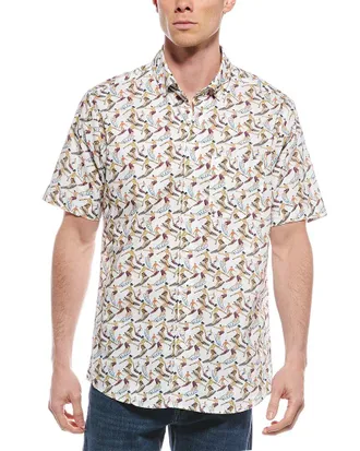 Scott Barber Surf Print Shirt