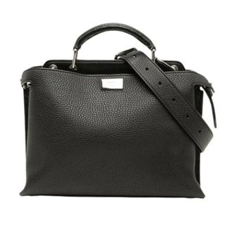 Fendi Pre-owned Peekaboo Iconic Essential - Dames - Pre-owned - Zwart - Maat: ONE Size Leer
