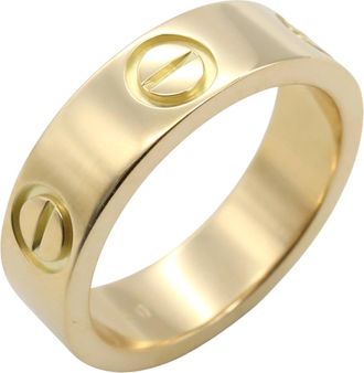 Cartier Gold Yellow Gold (18K) Band Ring (Pre-Owned)