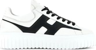Hogan H-Stripes Sneakers - Heren - Sneakers - Wit - 39 EU - Leer - Schoenen