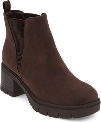 Mia Panola Chelsea Boot in Dark Brown at Nordstrom, Size 7.5