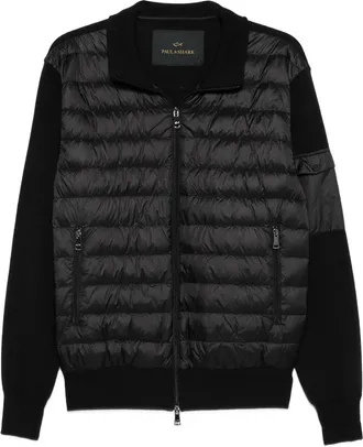 Paul & Shark Quilted Wool-panel Jacket