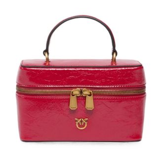 Pinko Pinko, Dames, Tassen, Rood, Maat: ONE Size Katoen