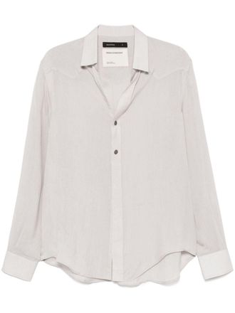 Frenckenberger wool shirt - Grey