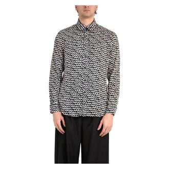 Patrizia Pepe Patrizia Pepe, Casual Shirts, male, Black, Size: 2XL Casual Shirt