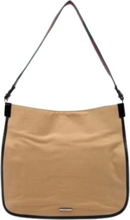 Gucci Borsa a spalla vintage in tela Pre-owned - - Pre-owned - Donna - Beige - ONE SIZE