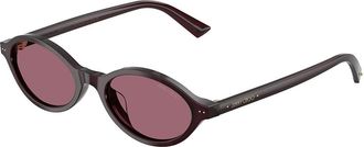Jimmy Choo London JC5068U 50861A Womens Sunglasses Purple Size 51